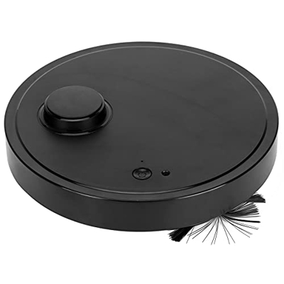 AUNC Aspiradora Robótica, Aspiradora Robot de bajo Consumo de Energía para la Oficina en el Hogar para el Pelo de Mascotas, Piso Duro, Alfombra de Pil