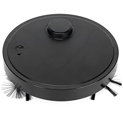 MXGZ Robot Aspirador, Caja de Polvo de 200 ML, Aspirador Robótico Inteligente 3 en 1 para Pelo de Mascotas, Piso Duro, Alfombra de Pelo bajo para Ofic