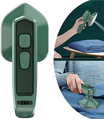 Plancha de vapor profesional de microvapor, mini plancha portátil de mano para el hogar, soporte para planchado en seco y húmedo, adecuado para el hog