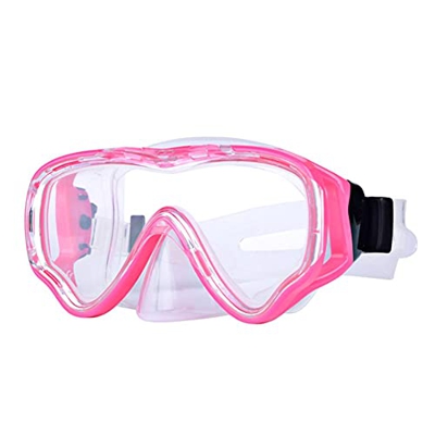 AMZOPDGS Buceo Máscaras de Buceo Máscara de esnórquel Kit de esnórquel bajo el Agua Equipo de Buceo Equipo de esnórquel Profesional para niños y niñas