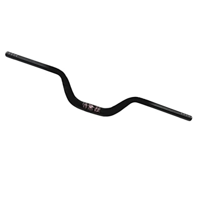 Weikeya Manillar Elevador de 31,8 Mm, Manillar Elevador de Bicicleta de Carretera Que Ahorra Trabajo, Cómodo para Andar en Bicicleta(Negro)