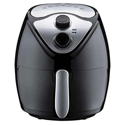 Freidora Aire Regalo, Venta Al por Mayor, 4,5 litros, Doble Olla, Freidora Eléctrica Doméstica, Control Automático Temperatura, Freidora Patatas Frita
