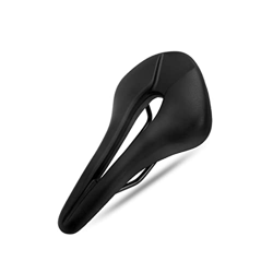 LINGJ SHOP Saddle Hollow de bicicleta Mtb Cojín de bicicletas una pieza PU Asiento de cuero suave y cómodo compatible con hombres for mujeres Road Mou en oferta