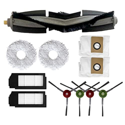 JUFUM Filtro de Bolsa de Polvo Cepillo Lateral Principal PañO de Fregona para Deebot X1 Turbo Omni Robot de Barrido Accesorios de Aspiradora características