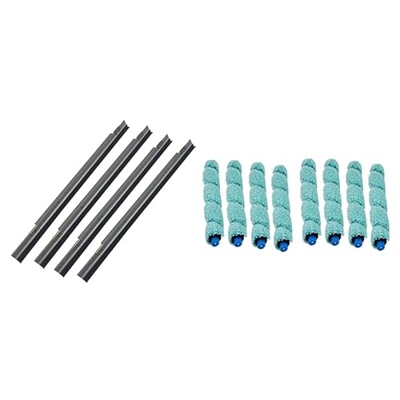 Piezas de Repuesto de Barrido de Robot Cepillo Principal de Limpiador robótico de 8X Piso for Robot de Lavado de Piso Ilife W400 y limpiaparabrisas fá