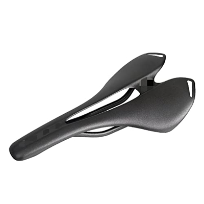 DSFHKUYB LINGJ Shop Carretera de Bicicleta de Fibra de Carbono Completa MTB Asiento de sillín de Carbono de Bicicleta Matt Black Bike Cushion 270 * 13