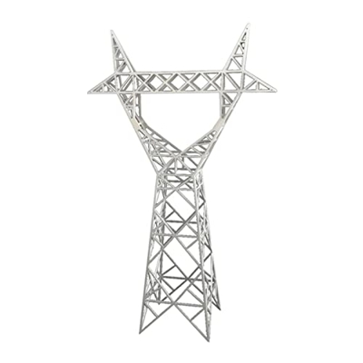 LIUYI Modelo de Mesa de Arena Modelo Torre de Alto Voltaje Torre Torre Torre Modelo Modelo Torre de Barril de plástico for diseño de Trenes (Size : 25