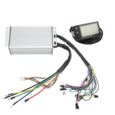 BuyWeek - Kit de controlador de motor sin escobillas para bicicleta eléctrica, 48 V a 60 V, 1500 W, controlador de motor sin escobillas para bicicleta