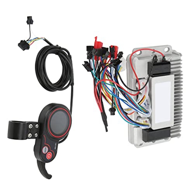 BuyWeek Kit de Controlador sin escobillas para Bicicleta eléctrica, 48 V, 60 V, 1000 W, 3 Modos, Controlador de Motor sin escobillas para Bicicleta el