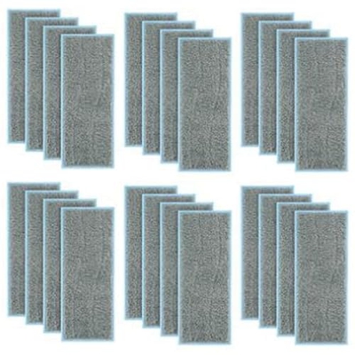RobertDTesta Piezas de Repuesto de Barrido de Robot 24 PCS Accesorios de Tela de Limpieza for Irobot Braava Jet M6 Robot Robot Aspuuumadora de Limpiez