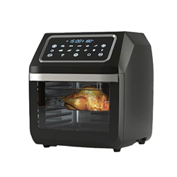 Horno Eléctrico Doméstico Horno De Freidora De Aire Visual Multifunción Horno De Freidora De Aire Integrado, Combo De Encimera De Horno De Convección  en oferta