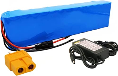 GZYHDC Batería de Bicicleta electrónica de 24V 12AH 29.4V 12000mAh 7s 4p Batería de Iones de Litio con BMS y Cargador Adecuado para Bicicletas eléctri