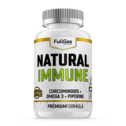 FullGas - Natural Immune - Anti inflamatorio natural - Omega 3 y Cúrcuma | 3340mg de Omega 3 y 1000mg de Cúrcuma en oferta