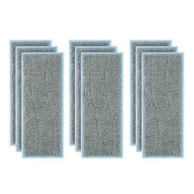 RobertDTesta Piezas de Repuesto de Barrido de Robot 9 Piezas Accesorios de Tela de Limpieza for Irobot Braava Jet M6 Robot Robot Aspuición de mapas fá