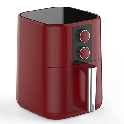 Freidora de Aire para Uso doméstico Freidora de Aire de 5L Horno de convección eléctrico para freír Hacer Citas Cesta Antiadherente de Alta Temperatur