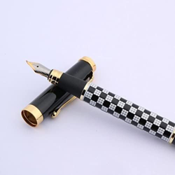 LXESWM Fuente Fuente Fuente Fuente Fuente Firma Firma Calligraphy Nib Oficina de Negocios Suministros Escuelas Escritura (Color : Chessboard) precio