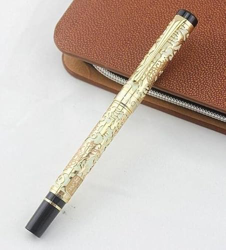 Fountain Pens Fountain Pen Metal Dragon Fountain Luxury 0.5 mm F Nib Ink Pens for Escolares de oficinas de Escritura (1pc) (Color : E) precio