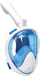 AMZOPDGS Máscaras de Buceo Máscara de Snorkel para niños Cara Completa Vista panorámica de 180 ° Antiniebla Antifugas Snorkel de Seguridad con Soporte en oferta