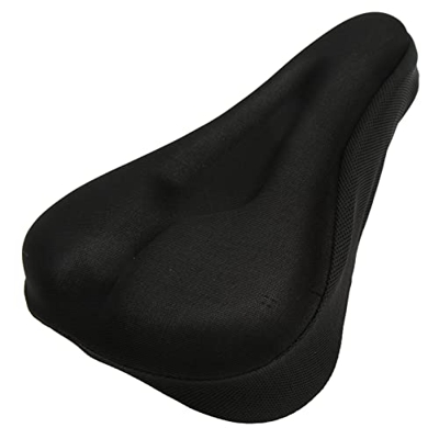 TeamSky Cubierta de Asiento de Bicicleta, Cubierta de Asiento de Bicicleta de Gel Acolchado para Hombres y Mujeres Asiento de Bicicleta de Ejercicio E