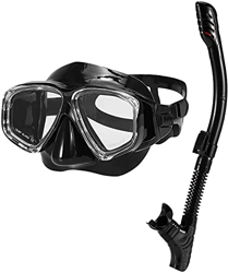 AMZOPDGS Buceo Máscaras de Buceo Máscara de esnórquel Conjunto de esnórquel bajo el Agua Máscara de natación de esnórquel antivaho Buceo para Adultos en oferta