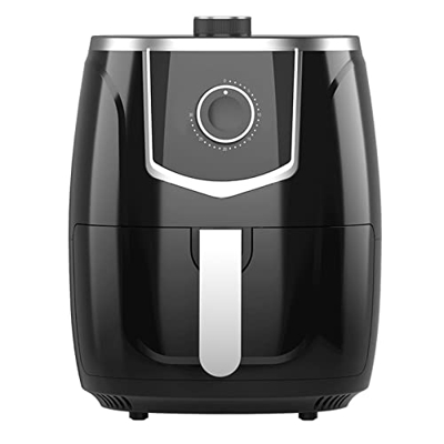 VGAGV Freidora De Aire con Mando Mecánico para El Hogar, Gran Capacidad, 5,5 L, Freidora Eléctrica para Patatas Fritas, Fácil De Usar Y Control De Tem