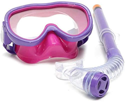 AMZOPDGS Buceo Máscara de Buceo Niños Buceo Silicona Juego de Buceo Gafas Máscara Natación Buceo para Snorkel precio