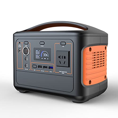 QAPPZ Power Bank 550w, Estación De Energía Portátil Generador Solar Panel Solar Generador Portátil Banco De Energía Enchufe Enchufe 220v / 110v