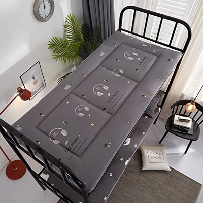 KKCD Futon Plegable Japones Colchón De Suelo para Adultos Tatami Floor Mat Colchoneta Plegable para Dormir Sobrecolchón Dormitorio Colchoneta para Via