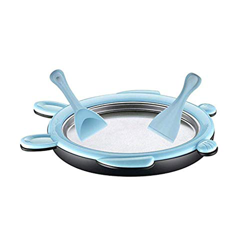 Dibujos Animados Mini Helado Frito Máquina para Hacer Yogur Máquina para Hacer Rollos de Frutas Pan Verano Hielo Fresco Hacer Hielo para niños Rosa Az características