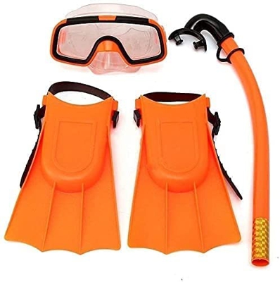 AMZOPDGS Toldos Máscaras de Buceo Snorkel de Cara Completa Máscara de Buceo Junior Snorkeling Set Máscara de Buceo Aletas Buceo Natación Buceo Correa 