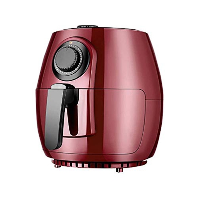 Freidora de Aire eléctrica Crisp con Control de Temperatura, Cesta para freír Antiadherente, función de Apagado automático Every Family