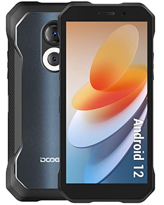 Movil Resistente, DOOGEE S61 [2022] 6+64GB Octa-Core Telefono Movil Todoterreno Android 12, Ampliable 512GB, 20MP Visión Nocturna Cámara, 5180mAh Bate