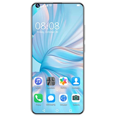 P50pro+ Hotshot 3.5 Mm, Conector para Auriculares [2022] 8GB RAM + 256GB ROM 7.0 Pulgadas 19: 9 Pantalla Android 11.0 Teléfonos móviles Smartphone Fac