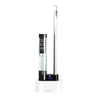 Samnuerly humidificadores Humidificador de pie Hogar Mute Dormitorio Apagado automático y Control Inteligente con humidistato Top Fill Timing Humid