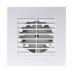12W 4inch Ventilation Exhaust Fan Bathroom Ceiling Wall Mount Blower Window Wall Kitchen Toilet Bath Fan Hole Size 100x100mm características