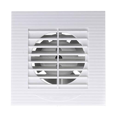 12W 4inch Ventilation Exhaust Fan Bathroom Ceiling Wall Mount Blower Window Wall Kitchen Toilet Bath Fan Hole Size 100x100mm