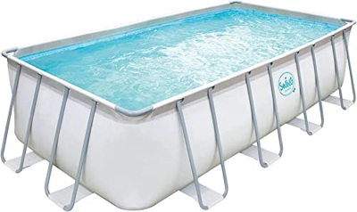 well2wellness® Metal Frame Rectangular Pool 5,49 x 2,74 x 1,32 m