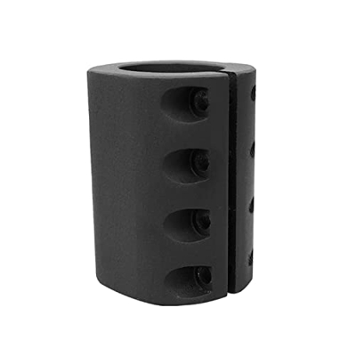 SSIJK Scooter Polo Plegable Protección Fija Kit de Base Scooter Plegable Reemplazo Ajuste for Scooter eléctrico (Color : Black)