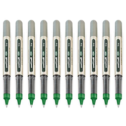 Uni-Ball EYE - UB-157 - Bolígrafos de punta redonda (0,7 mm, 10 unidades), color verde precio
