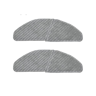 UVIYO 2 Paquetes Robot Robot Aspirador Mop Compatible con MIDEA S8+ M7 Almohadilla de Mapa de toallita de poliéster de aspiradora de Robot