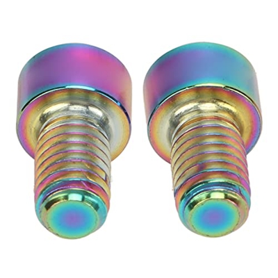 Perno de Fijación de Cable de Freno de Disco, Tornillo de Fijación de Cable de Freno de Disco de Bicicleta M6x10mm a Prueba de Herrumbre Aleación de T