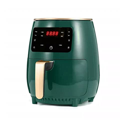 Freidora profunda Freidora de aire 4. 5L 1200W Freidora Air Oilless H-Enrey Fryer Cooker Temp/Time Control Smart Touch Lcd Airfryer profundo con cesta características