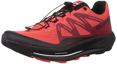 SALOMON Shoes Pulsar Trail, Zapatillas Hombre, Poppy Red/Biking Red/Black, 43 1/3 EU