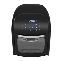 Freidora profunda Freidora de aire Freidora Eléctrica 1 4L 1800W Horno de encimera de deshidratador de aire libre de aceite con DIRIGIÓ Pantalla tácti en oferta