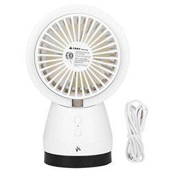 NIKOU Ventilador de purificación de Aire de Iones Negativos, Ventilador de purificación de Filtro PM de Aire portátil, Ventilador de Iones Negativos,  en oferta