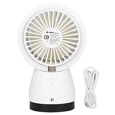 NIKOU Ventilador de purificación de Aire de Iones Negativos, Ventilador de purificación de Filtro PM de Aire portátil, Ventilador de Iones Negativos, 