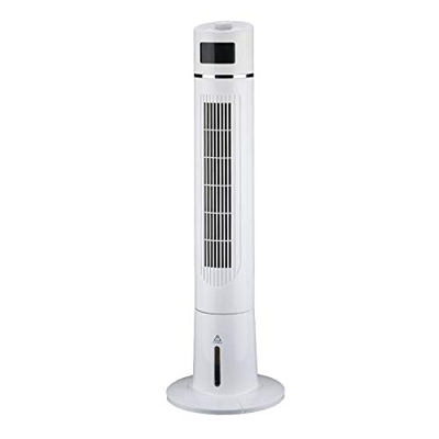 DEKD Aire Acondicionado Portatil Aire Acondicionado móvil Ventilador de Pedestal Tranquilo for casa/Dormitorio/Dormitorio/Oficina (Color : White)