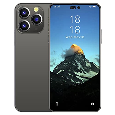 CUTTE Teléfono Móvil, I14pro MAX Smartphone, 8+256GB Android 8.1 Teléfonos Desbloqueados 4G Smartphone, Pantalla Grande de 6,8 Pulgadas, 800w Píxeles,