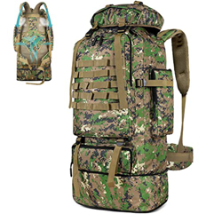 SPAHER 100L Mochila Táctica Militar Camuflaje Molle Assault Pack Mochilas de Marcha Ligero Impermeable Bolso de Viaje para Senderismo Acampada, Montañ precio