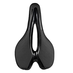 YOOQ Sillín de bicicleta de carretera impermeable - Cubierta de sillín de bicicleta de carretera transpirable | Agujero hueco asientos de bicicleta eq características